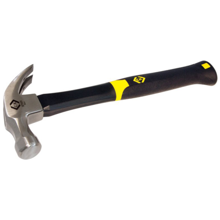 C.K Tools 357004 C.K Claw Hammer Anti-Vibe Fibreglass Shaft 20oz