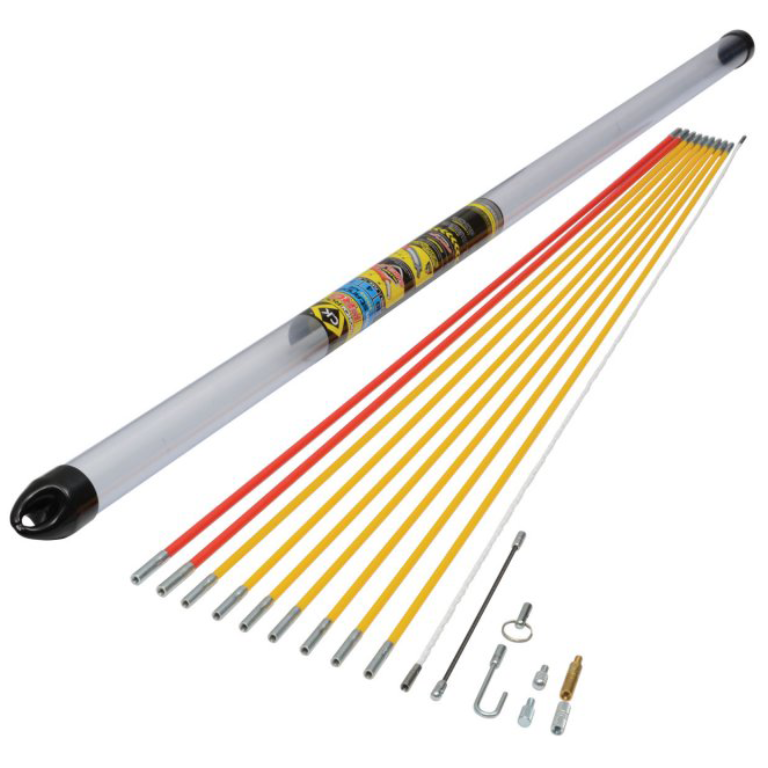C.K Tools T5421 C.K MightyRod PRO Cable Rod Standard Set 10m