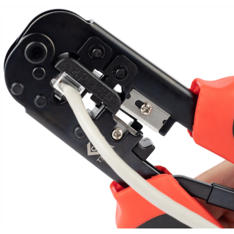 C.K Tools T3852A C.K Ratchet Crimping Pliers For Modular Plugs 6/8P