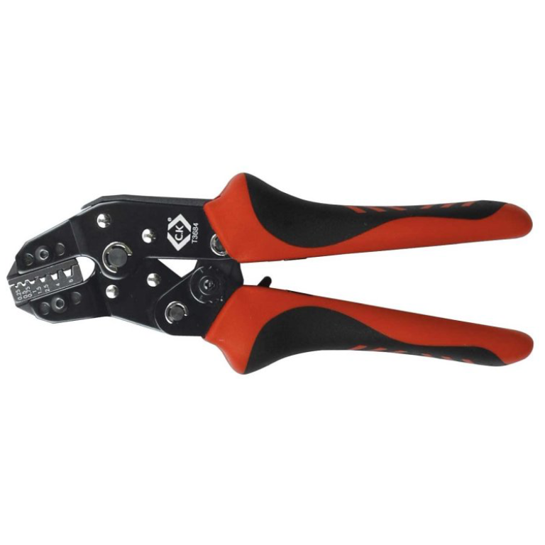 C.K Tools T3684 C.K Ratchet Crimping Pliers For Bootlace Ferrules 0.25 - 6mm