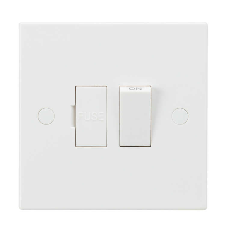 MLA SN6300 SWITCHED FUSED CONNECTION UNIT WHITE | SQUARE