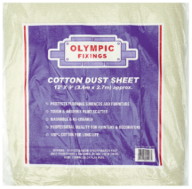 OF 251-100-005 Cotton Dust Sheet 12x9ft