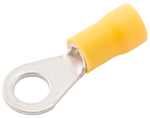 Yellow Ring Terminal 4-6mm Cable 6.5mm Hole