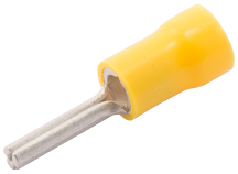 Yellow Pre Insulated Pin Terminal 4-6mm Cable