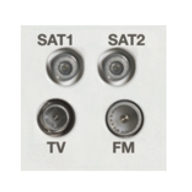 Hamln MOD-DENTW TV/Satel/FM Socket
