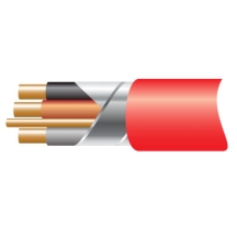 Prysmian FP2003C2.5 3 Core 2.5mm x 100m Fire Cable Available in Red, White 
