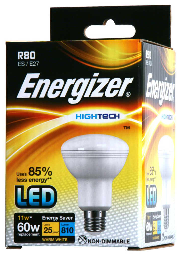 Energizer Lamp S9016 LED R80 E27 12W 2700K