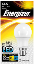 Energizer Lamp S9420 LED GLS B22 9.2W 2700K