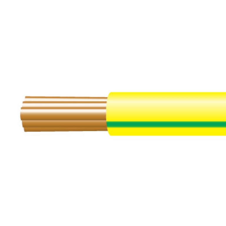 CUT6491B 25mm x (Sold Per Meter) Low Smoke & Fume (LSOH) Green/Yellow