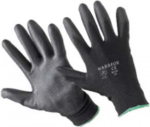 Deligo SPU10 PU Gloves Size 10 Blk