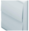 Domus 5900W Wall Outlet Rnd 125mm Whi