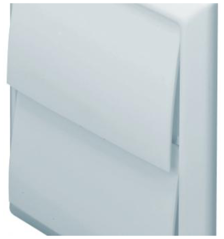 Domus 6900W Wall Outlet Rnd 150mm Whi