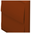 Domus 4900T Wall Outlet 100mm Terracotta