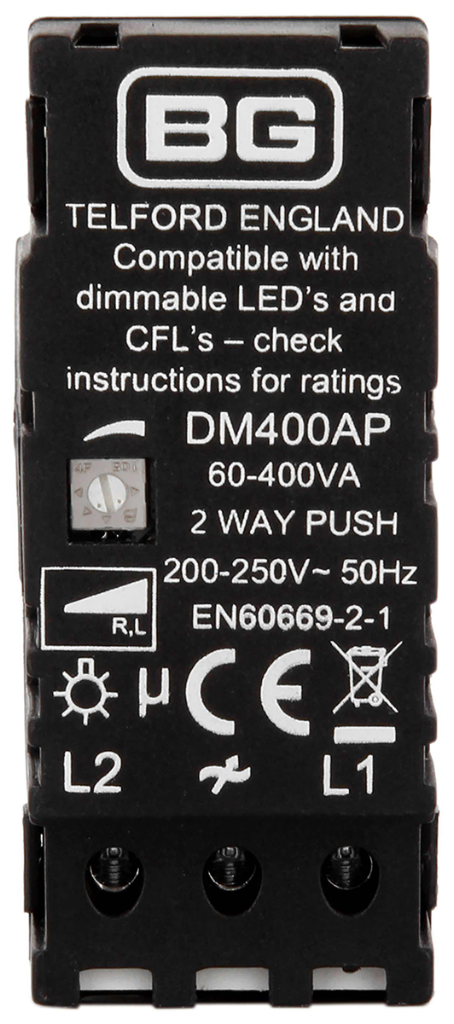 BG 2 Way 400W LED Dimmer Module
