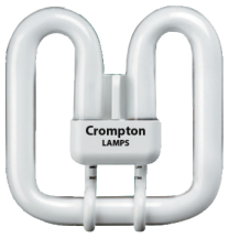 Crompton CLC16W2PIN CFL GR8 16W White
