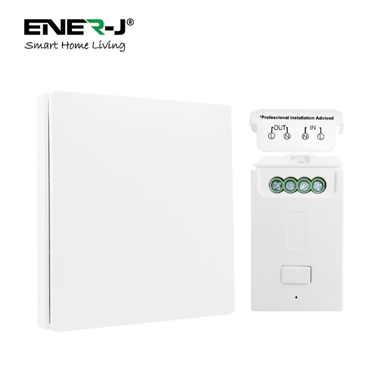 ENER-J 1G Wireless Kinetic Switch Non-Dimmable Bundle Kit - WS1060X