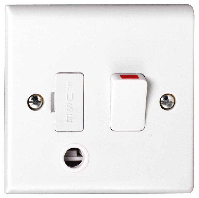 Deta S1372 13A Switched Spur with Flex Outlet
