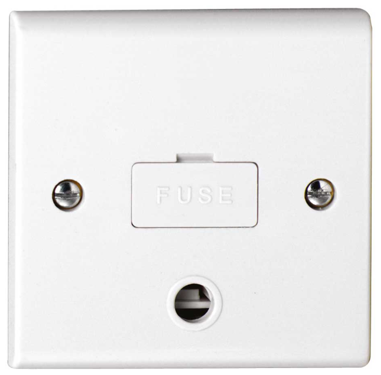 Deta S1362 13A Unswitched Spur with Front Flex Outlet