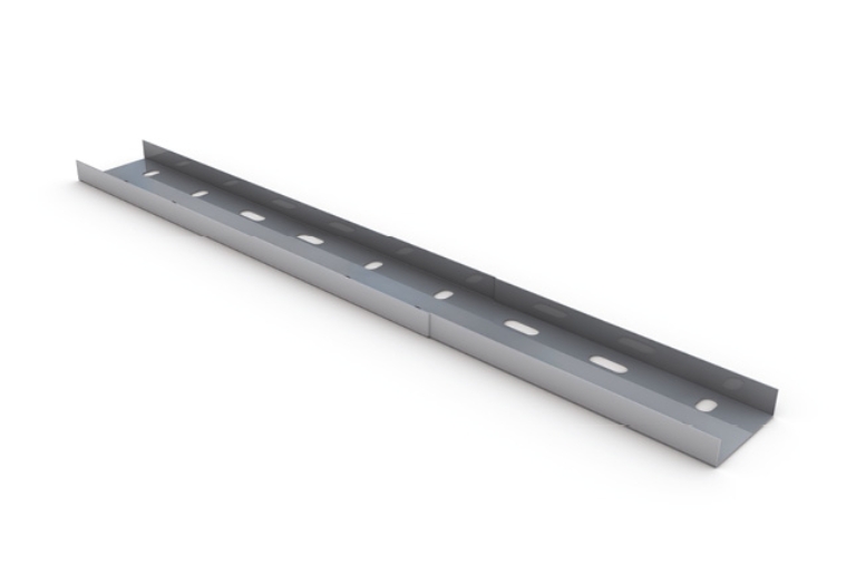 Unitrunk Pre-Galvanised Light Duty Cable Tray 50mm x 3m Length