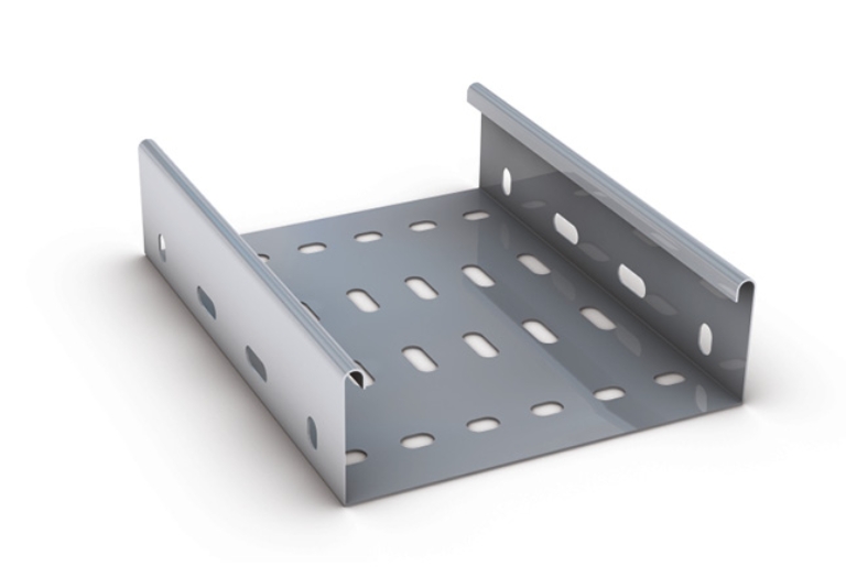 Unitrunk Pre-Galvanised Heavy Duty Cable Tray 300mm x 3m Length 12"