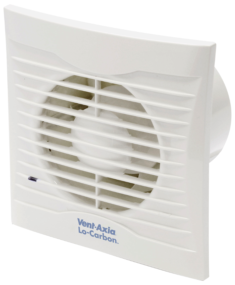 Vent Axia SILHOUETTE100T Panel Fan c/w Timer 100mm/4" 230V