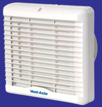Vent Axia VA140KHT Kitchen Variable Speed Axial Panel Fan c/w Humidistat, Timer & Electric Shutters 