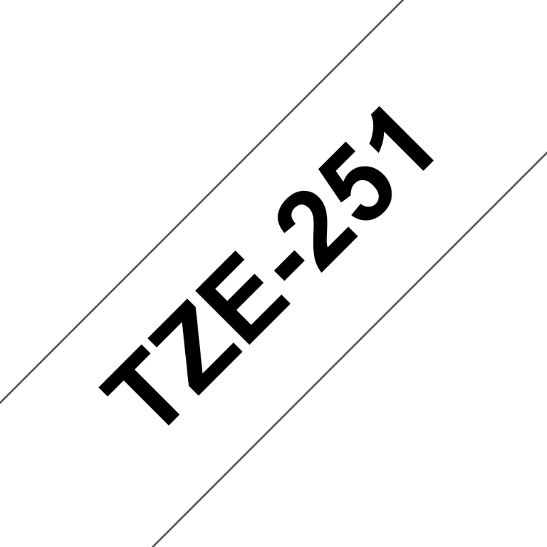 Brother TZE251 Labelling Tape 24mmx8m