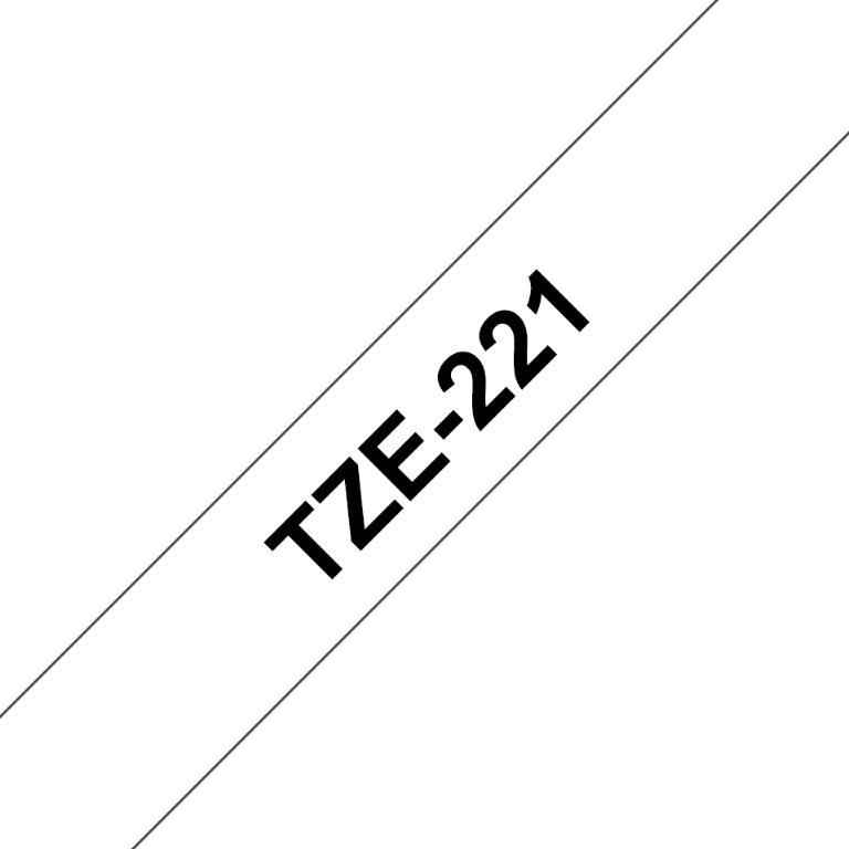 Brother TZE221 Labelling Tape 9mm x 8m