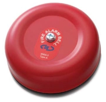 Channel 6" Alarm Bell Red
