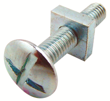 ROOF BOLT+NUT M6X40MM