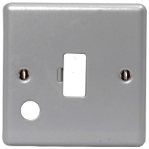 BG Metal Clad 13 Amp Unswitched Fused Connection Unit with Flex Outlet