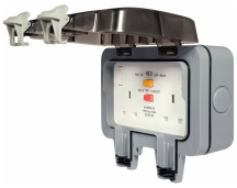 BG Nexus Storm IP66 2 Gang 13 Amp Switched Socket with RCD Protection