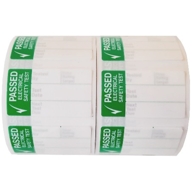 PAT TEST PASS LABELS - SMALL (PACK 250)