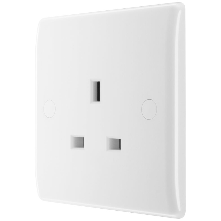 Unswitched Socket 13A 1 Gang