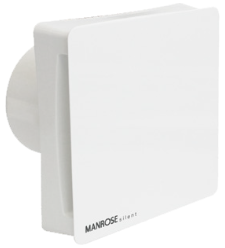 Manrose CSF100T Silent Conceal Fan White
