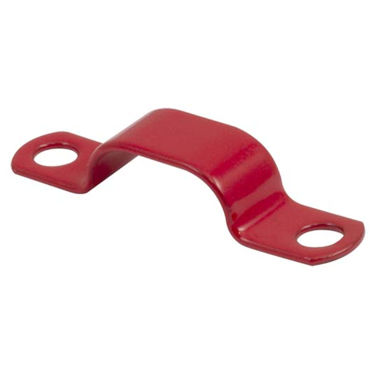 UNICRIMP QSC302LSFR CABLE SADDLE CLIP - RED (PACK 50)