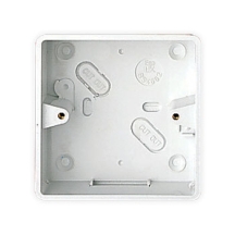 MK ESU241WHI Switch&Socket Box 1 Gang