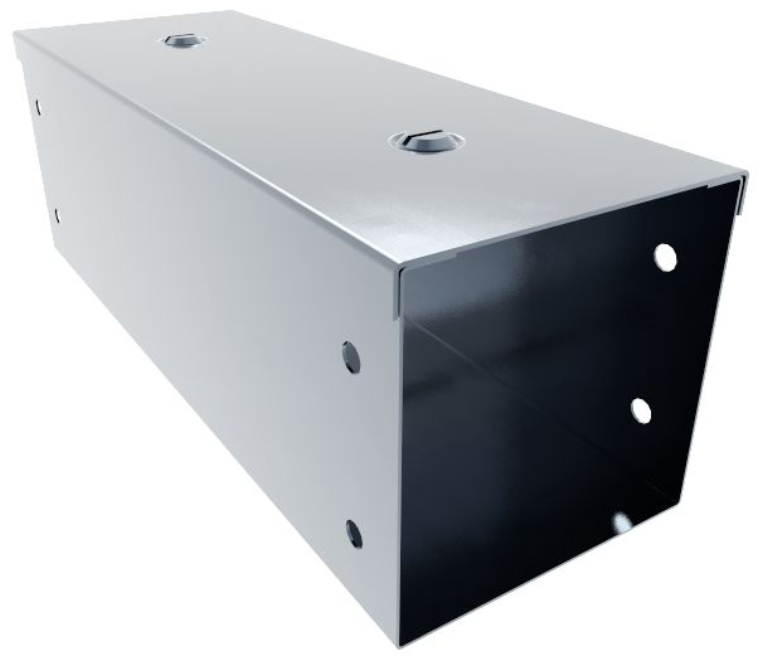50x50mm GALV TRUNKING 3M