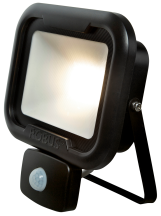 Robus RRE2040P-04 LED Floodlight & PIR 20W Black