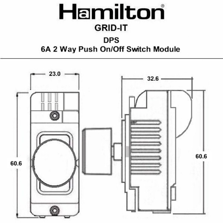 Hamln IDPSWH Dimmer Switch Kit 5A