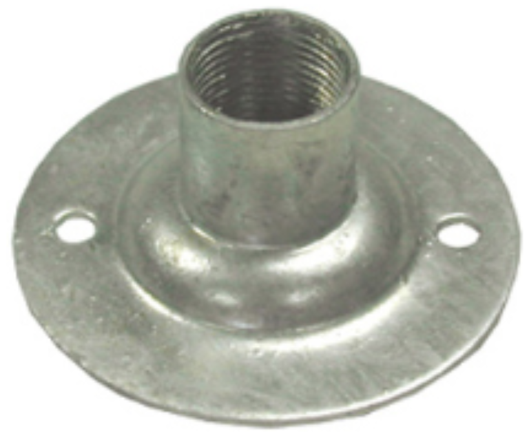 20MM DOME COVER GALVANISED STEEL
