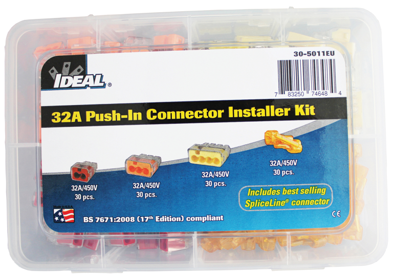 IDEAL 30-5011EU Wire Connector Kit 32A