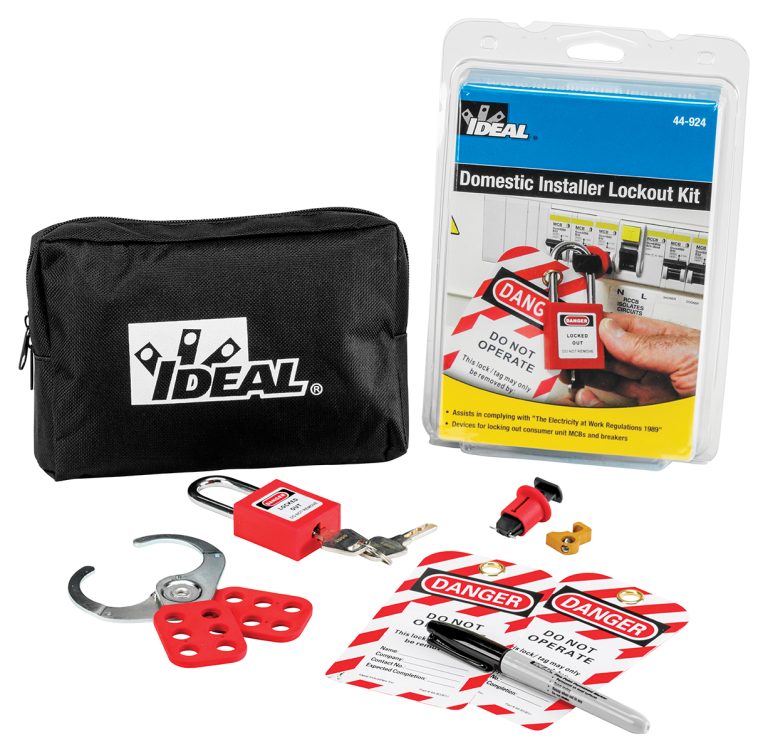 IDEAL 44-924 Domestic Lockout/Tagout Kit