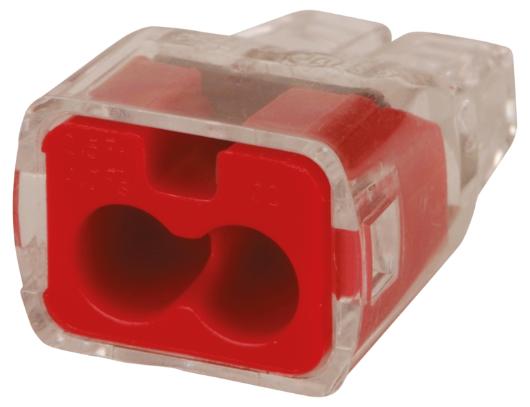 IDEAL 30-1032 Push-In Wire Connector Red