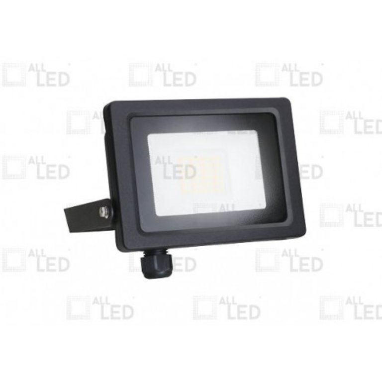 Hunter 10W IP65 CCT Selectable Black Floodlight With Internal Junction Box