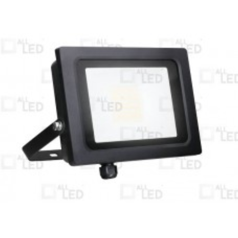 Hunter 30W IP65 CCT Selectable Black Floodlight With Internal Junction Box