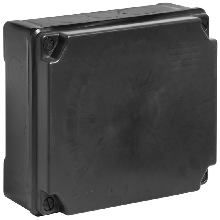WISKA WIB5 ADAPTABLE BOX 320x250x135mm BLACK