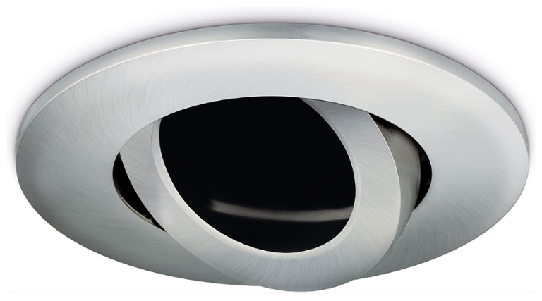 for use with Fireguard® Next Generation IP65 fire Rated Downlight JC010019 Brushed Nickel Bezel