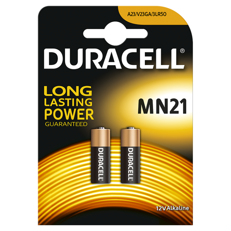 DURACELL Alkaline MN21 Battery 12V  (Pack 2)