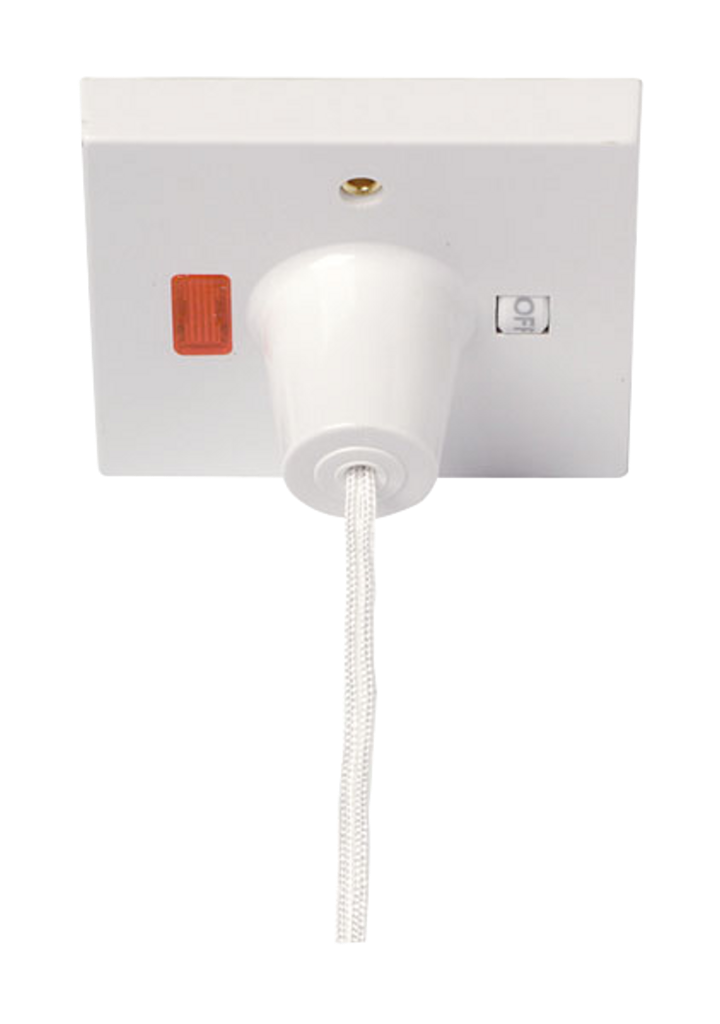Click PRW210 Ceiling Switch 45A Whi